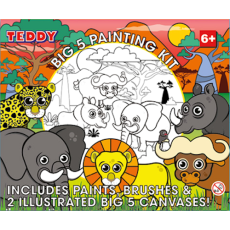 Teddy Big Five Painting Box Kit  
